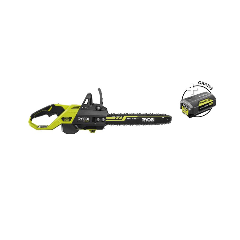 RYOBI Akku-Kettensäge 36 V inkl. Akku und Ladegerät