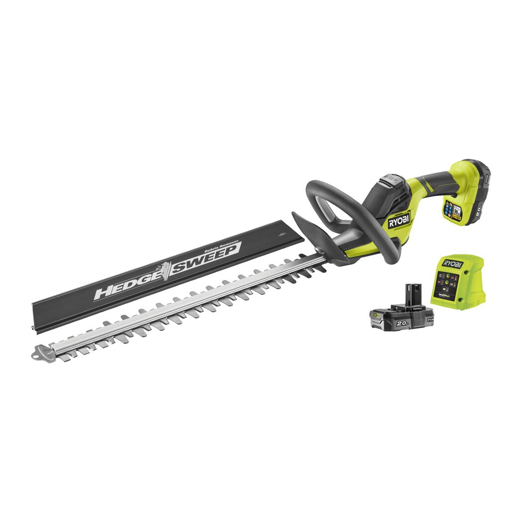Ryobi Akku-Heckenschere mit Akku und Ladegerät