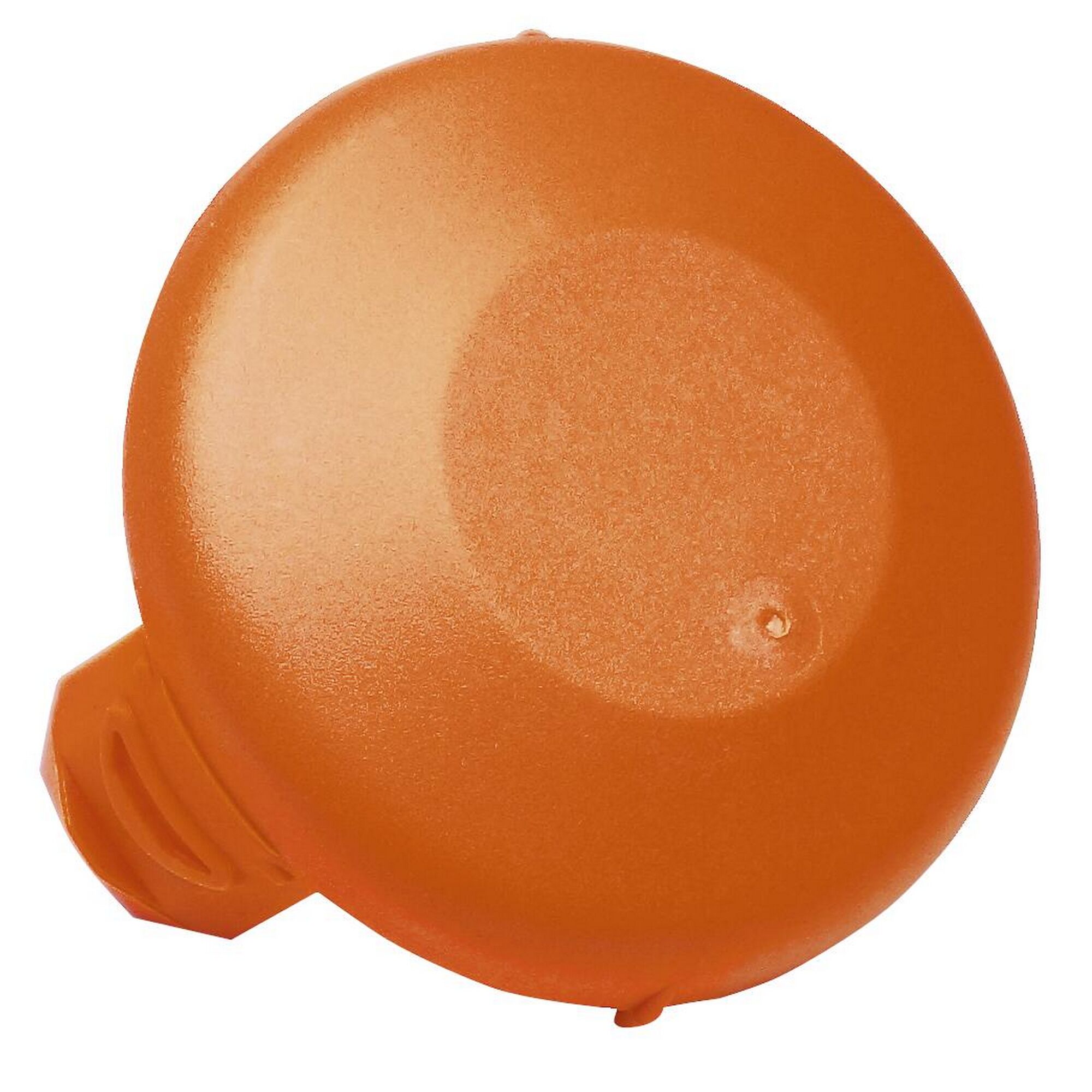 Orangefarbener Spulendeckel