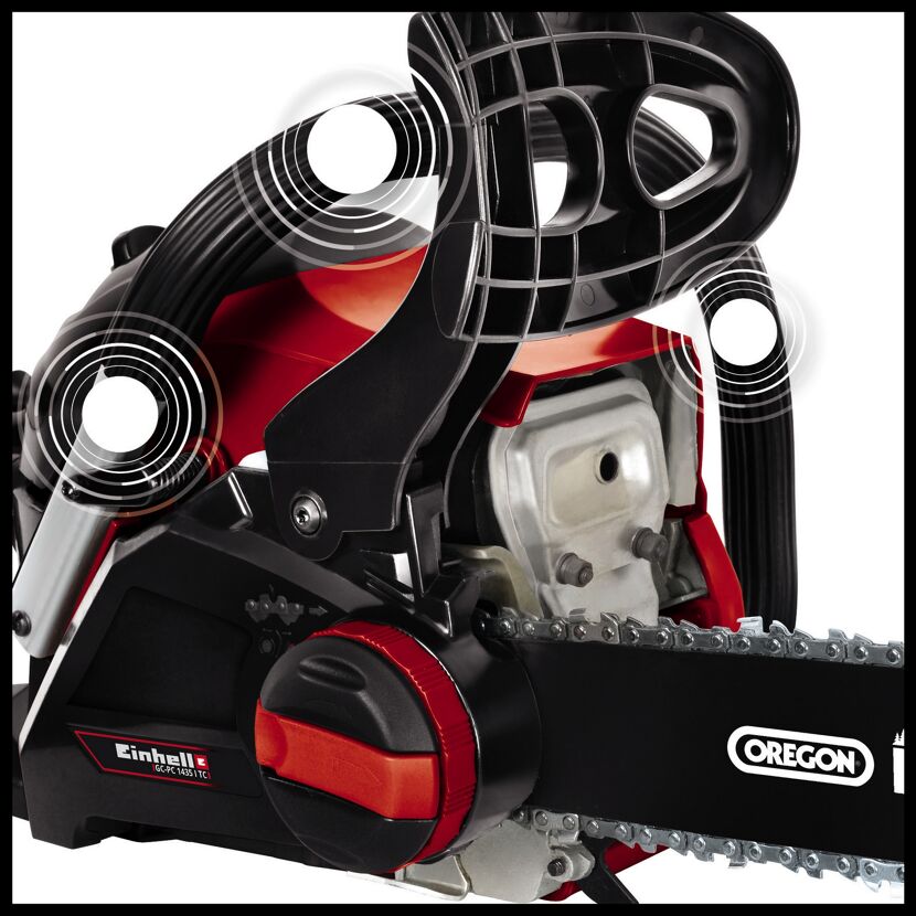 Benzin-Kettensäge 'GC-PC 1435 I TC' 35 cm 4-teilig