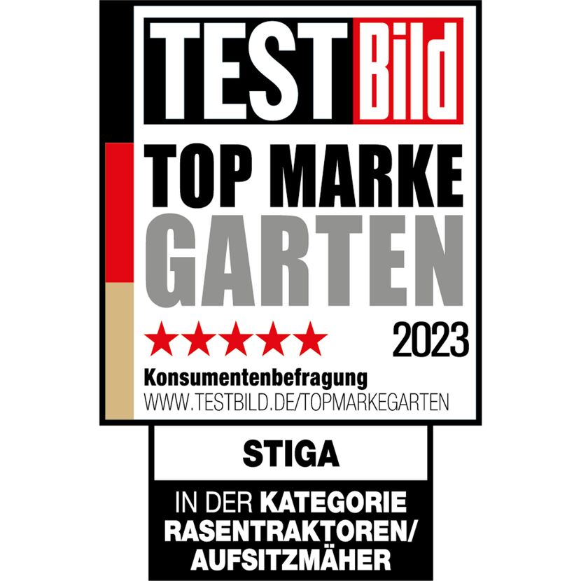 STIGA Top Marke Garten 2023
