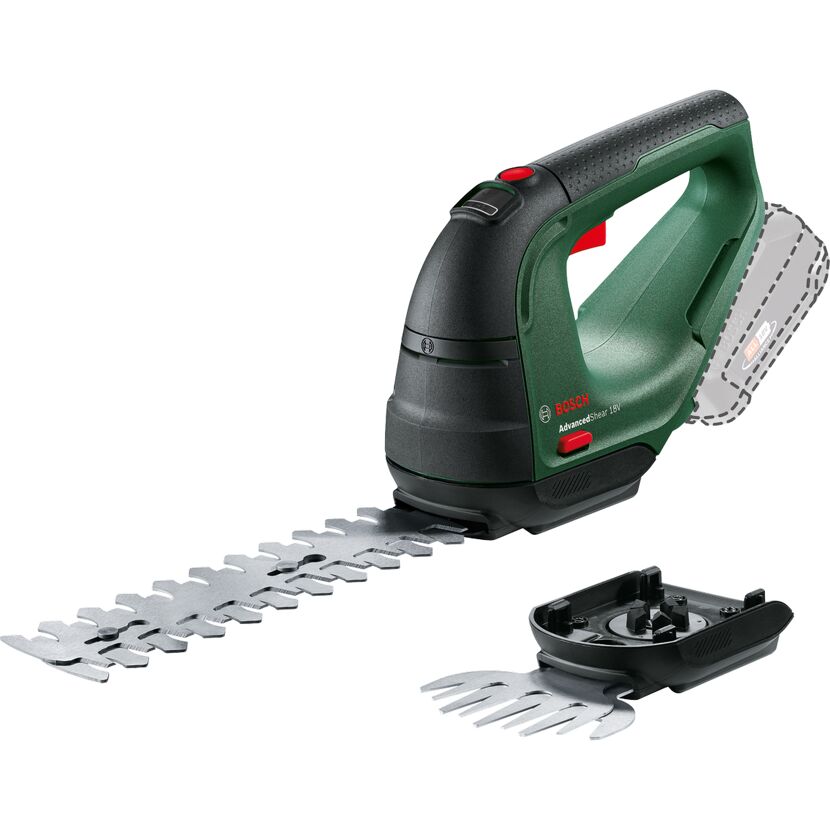 Bosch AdvancedShear 18V Strauchschere und Strauchmesser