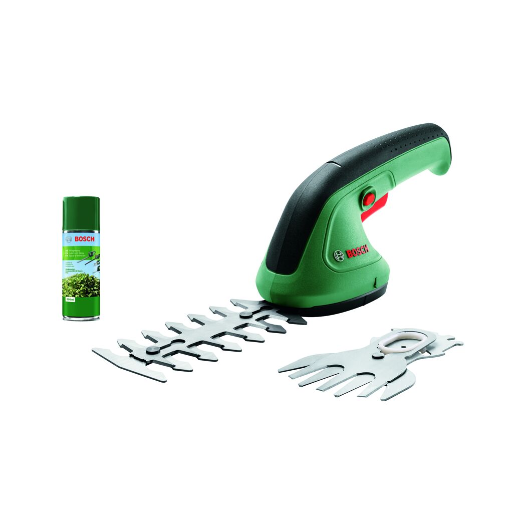 Bosch Akku-Gras- und Strauchschere EasyShear mit Zubehör