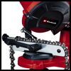 Einhell Kettensägenschärfgerät mit eingespannter Kette