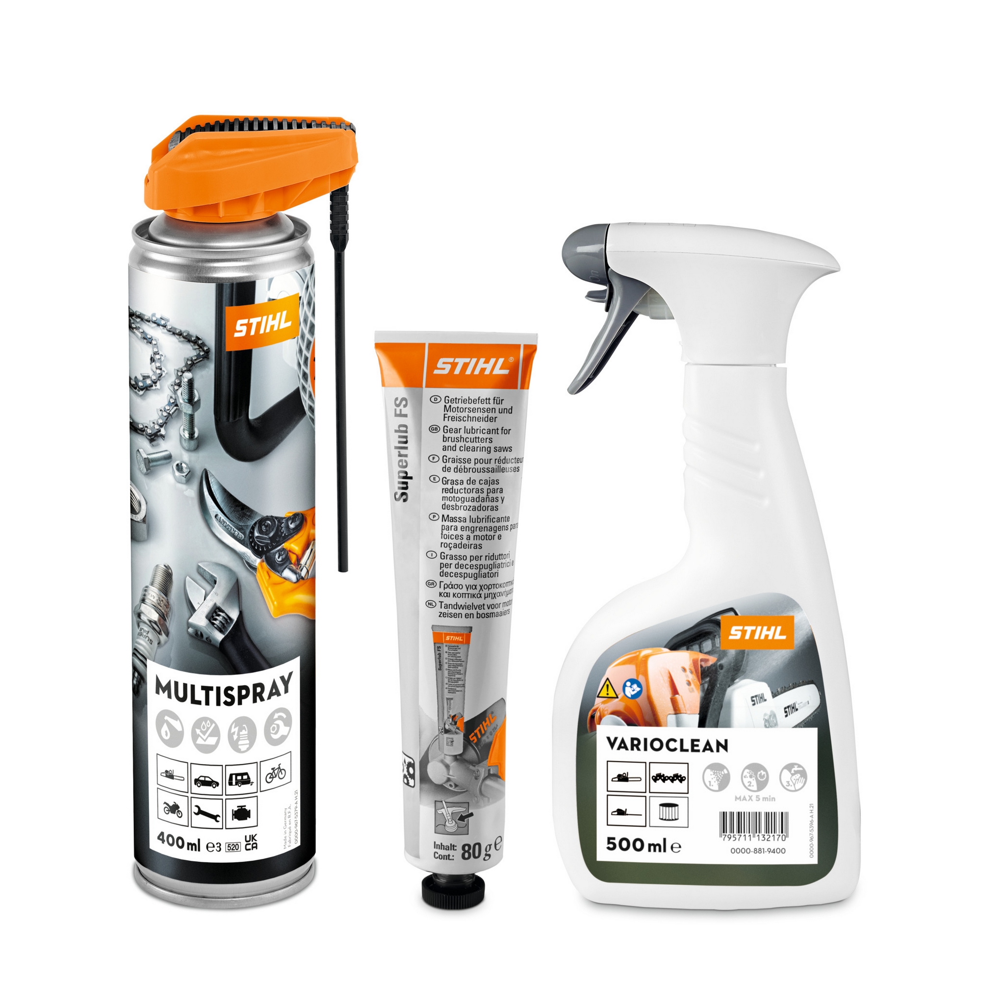 Reinigungs- und Pflegemittel-Set 'Care & Clean Kit FS Plus' 3-teilig + product picture