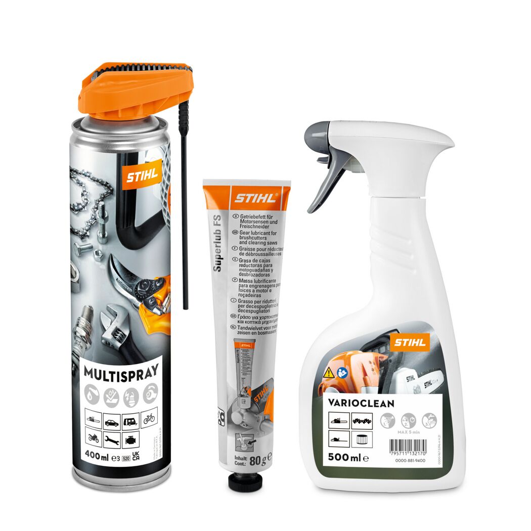 Reinigungs- und Pflegemittel-Set 'Care & Clean Kit FS Plus' 3-teilig