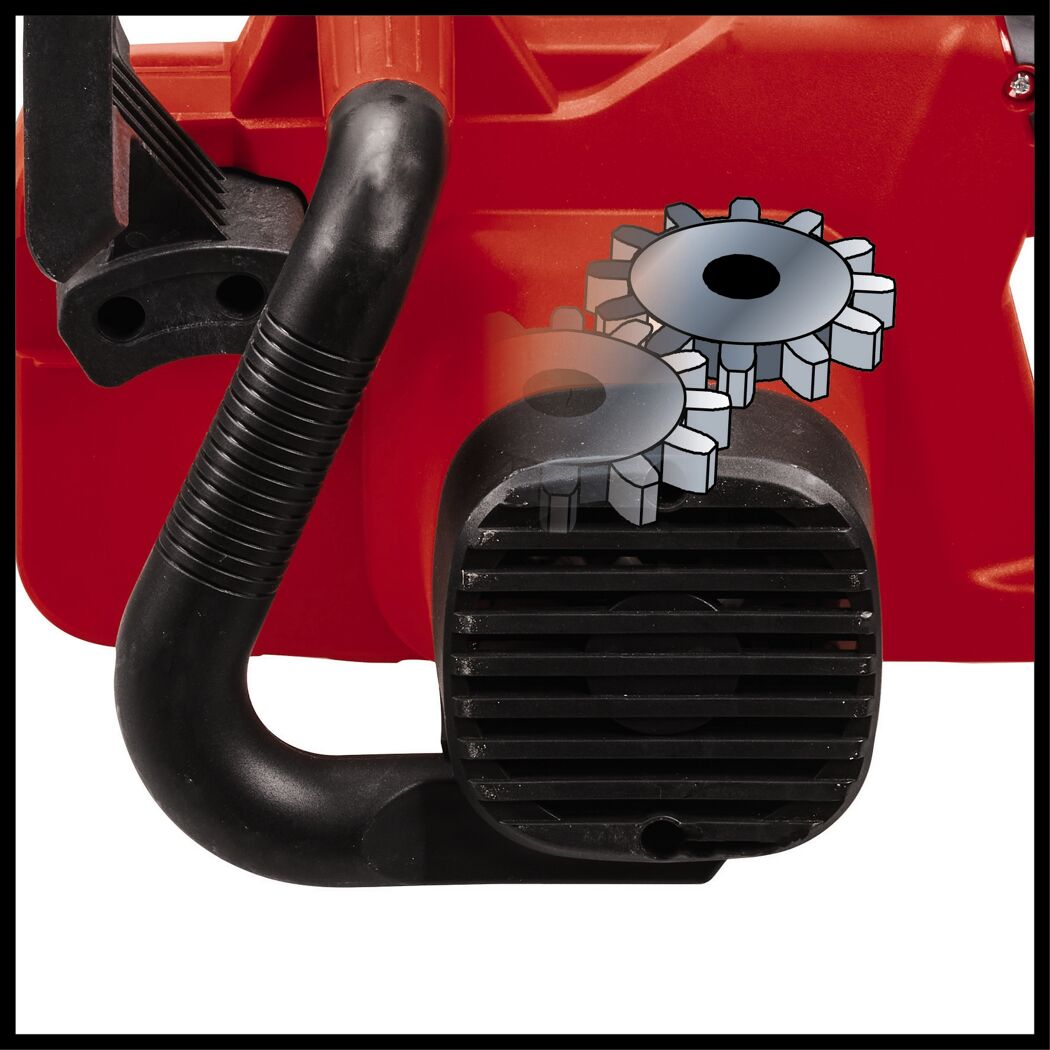E-Kettensäge GC-EC 2040, Detailansicht des Motors