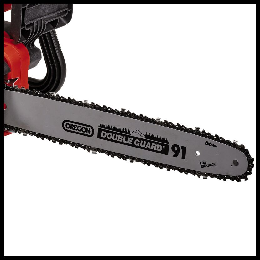 Kettensäge mit Sägeschwert Oregon Double Guard 91