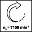 Drehpfeil mit 7100 min⁻¹
