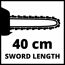 Schwertlänge 40 cm