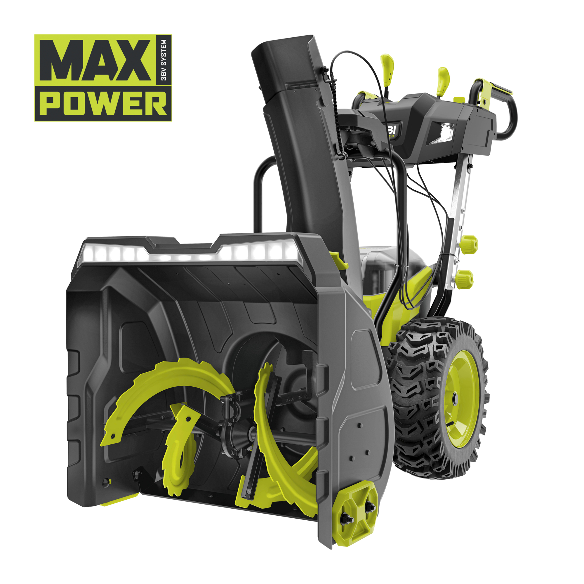 Akku-Schneefräse 'Brushless Max Power RY36STX61A-250' 36 V inklusive 2 Akkus und Ladegerät + product picture