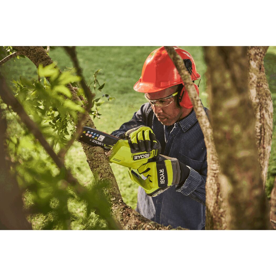 Akku-Einhand-Kettensäge 'One+ HP Brushless RY18PSX15A-0' 18 V 15 cm