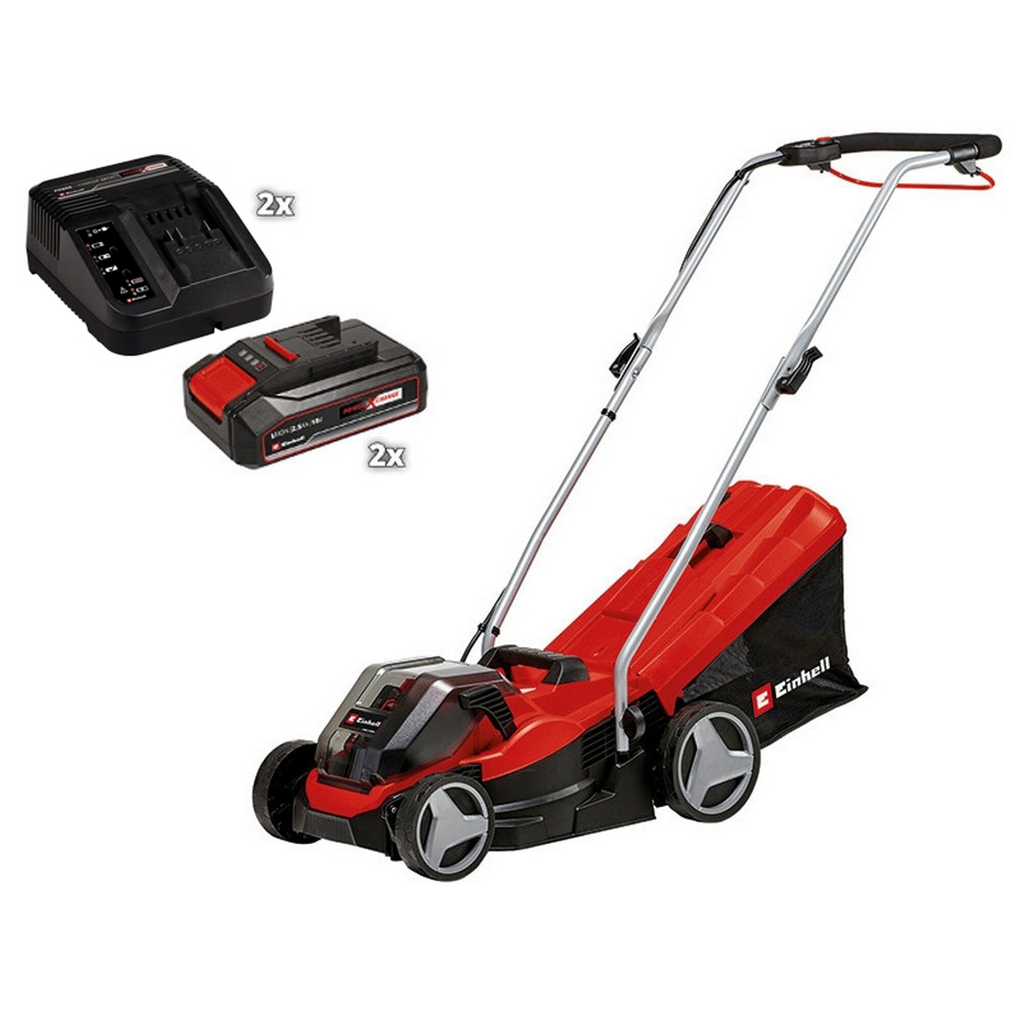 Akku-Rasenmäher GE-CM 36/33 Li Kit mit zwei Akkus und Ladegerät