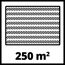Rasenfläche von 250 m²