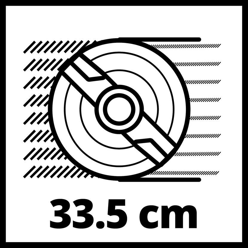 Rasenmähermesser 33,5 cm