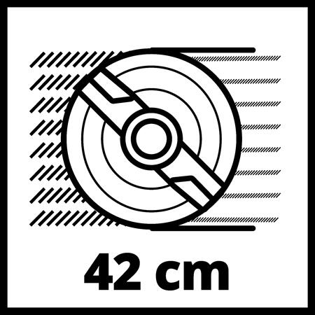 15. Bild von Akku-Rasenmäher 'Rasarro 36/42' mit Akku und Ladegerät bis 725 m²
