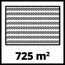 Rasenfläche von 725 m²
