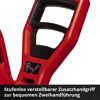 Verstellbarer Zusatzhandgriff am A-Trimmer