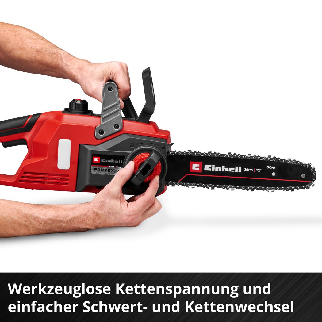 Akku-Kettensäge 'Fortexxa 18/30' 18 V ohne Akku und Ladegerät