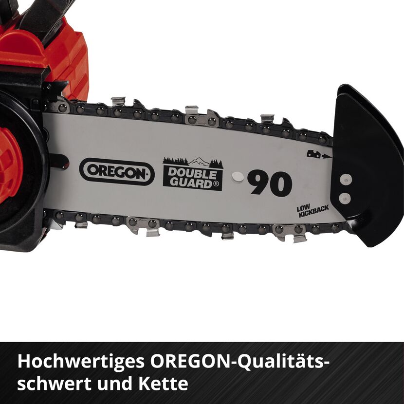Kettensäge mit OREGON-Qualitätsschwert und -kette