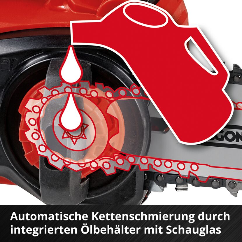 Automatische Kettenschmierung