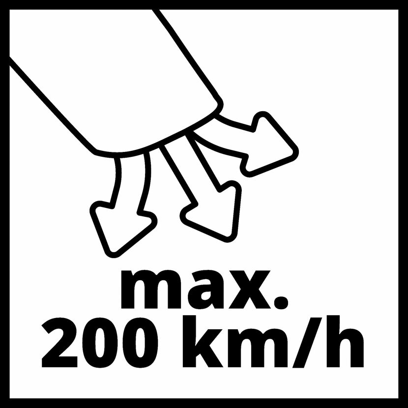 Max. 200 km/h