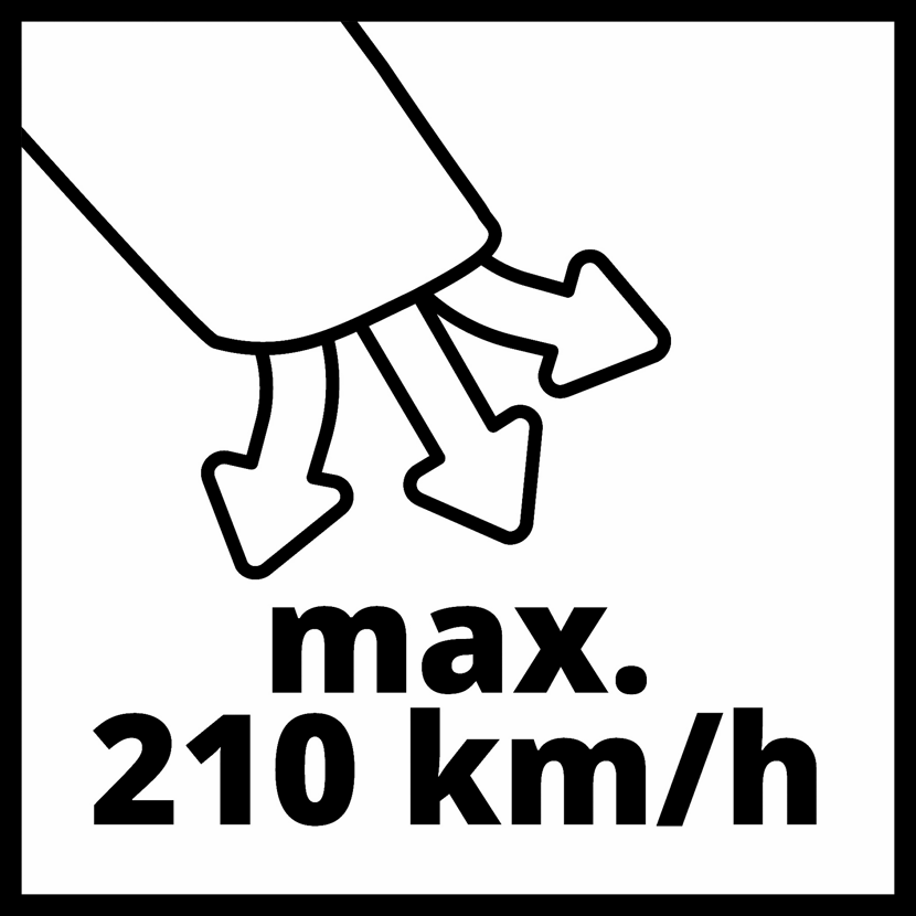Max. 210 km/h