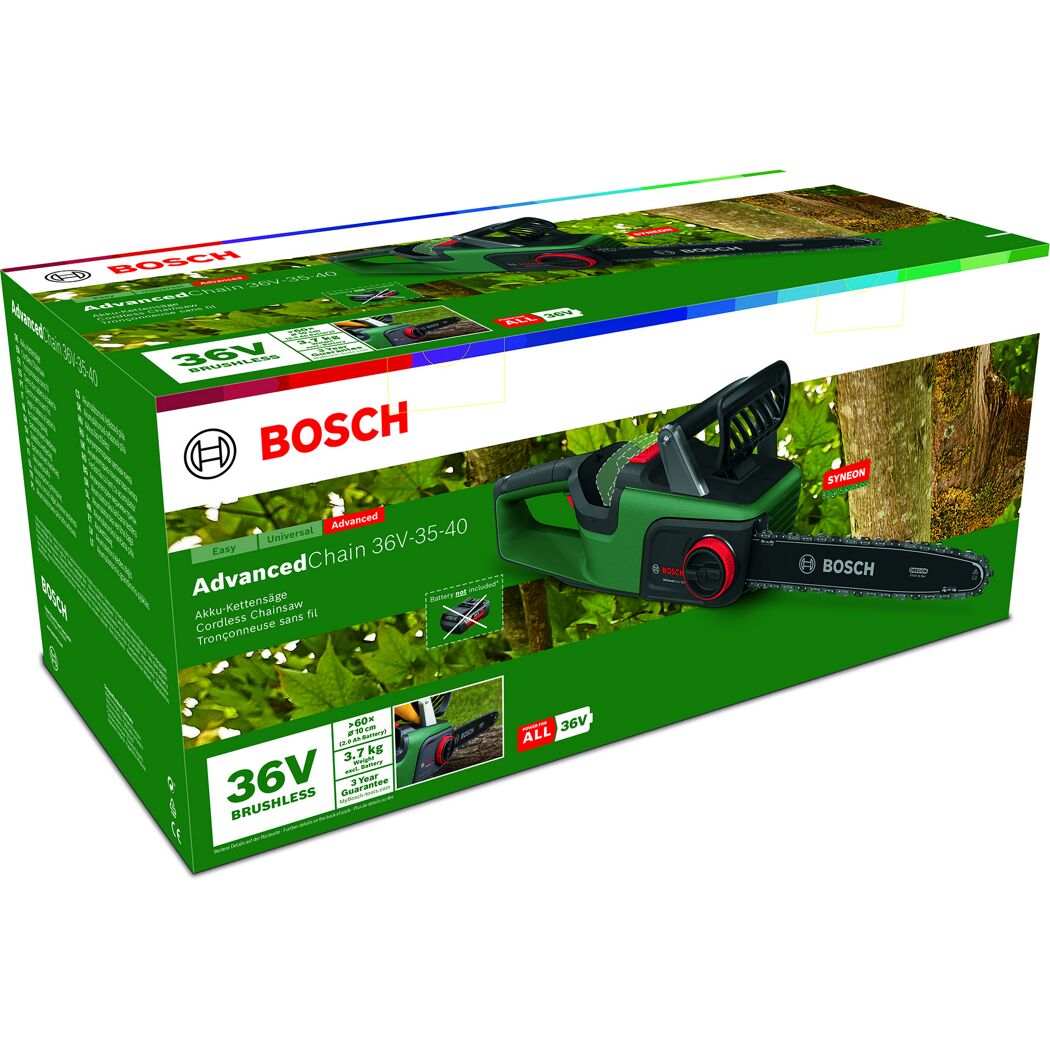 Bosch Akku-Kettensäge AdvancedChain 36V-35-40 im Karton