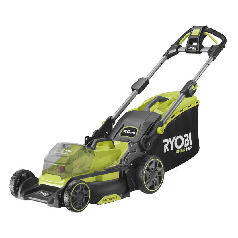 RYOBI Akku-Rasenmäher mit Grasfangkorb
