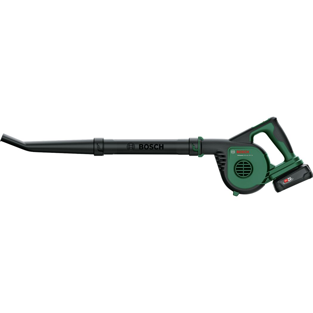 Akku-Laubbläser 'UniversalLeafBlower SET 18V-130' mit Akku und Ladegerät