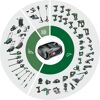 Akku-Laubbläser 'UniversalLeafBlower SET 18V-130' mit Akku und Ladegerät