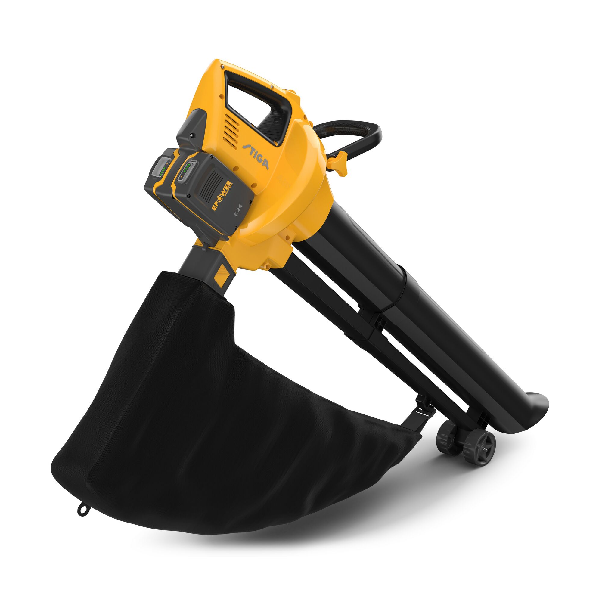 Laubbläser mit Fangsack