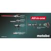 Metabo All-in-One Gartengeräte mit verschiedenen Aufsätzen