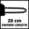 Schwertlänge 20 cm