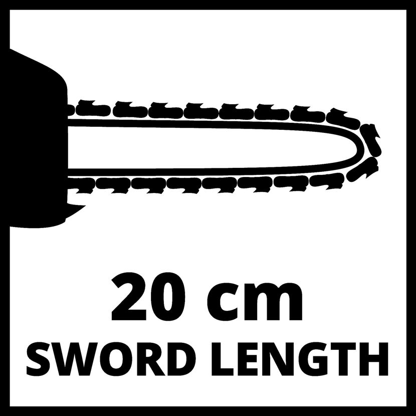 Schwertlänge 20 cm
