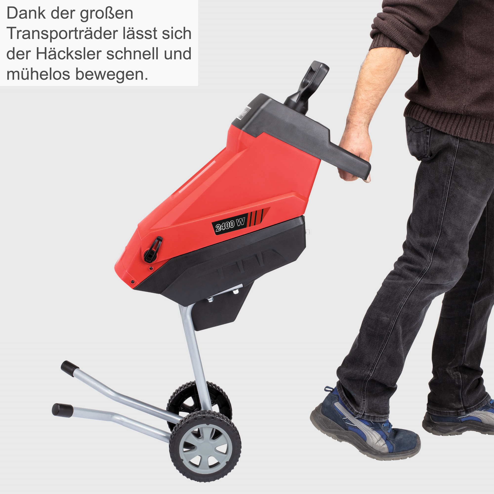 Elektro-Messerhäcksler 'GS55' 2400 W 35 x 91 x 51 cm