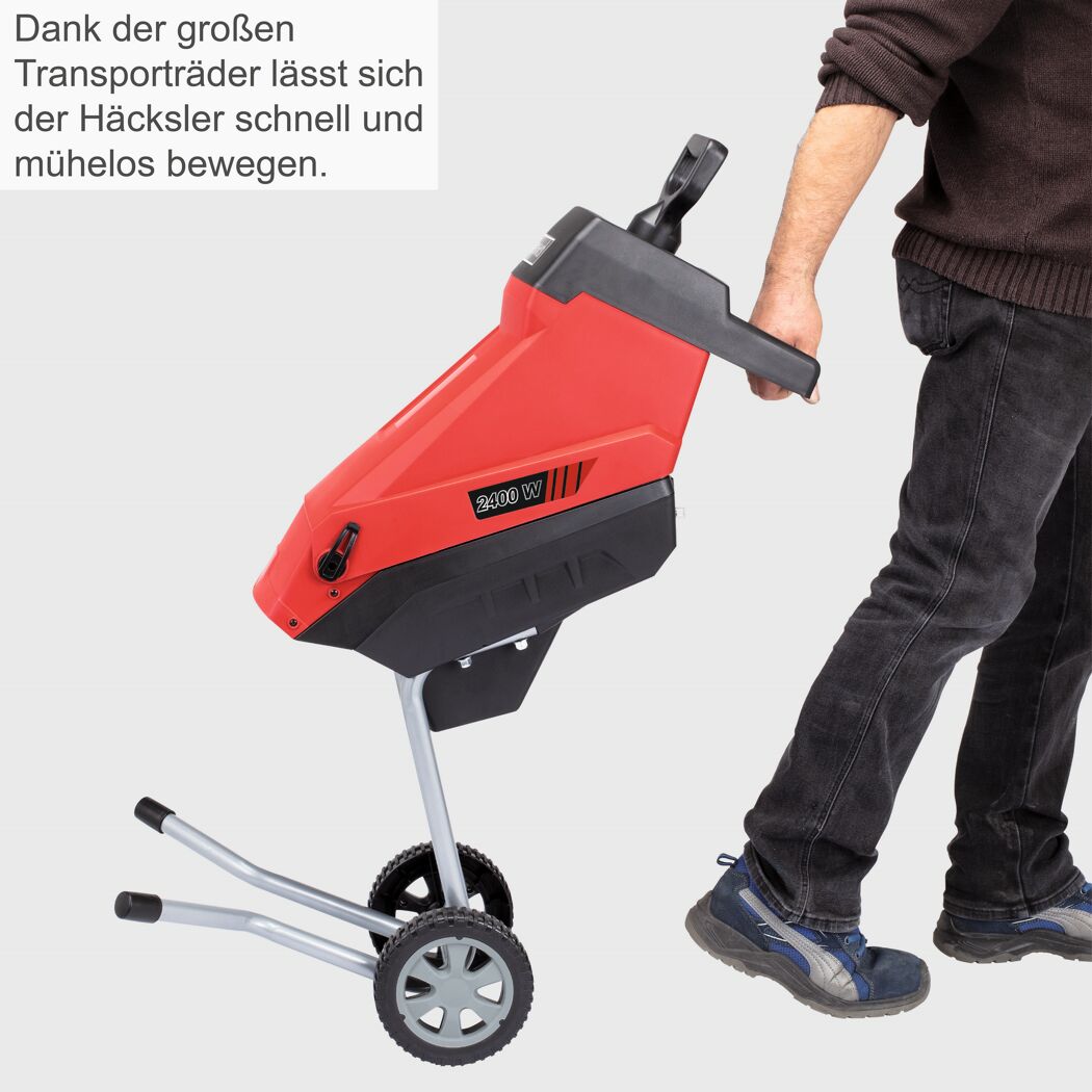 Elektro-Messerhäcksler 'GS55' 2400 W 35 x 91 x 51 cm