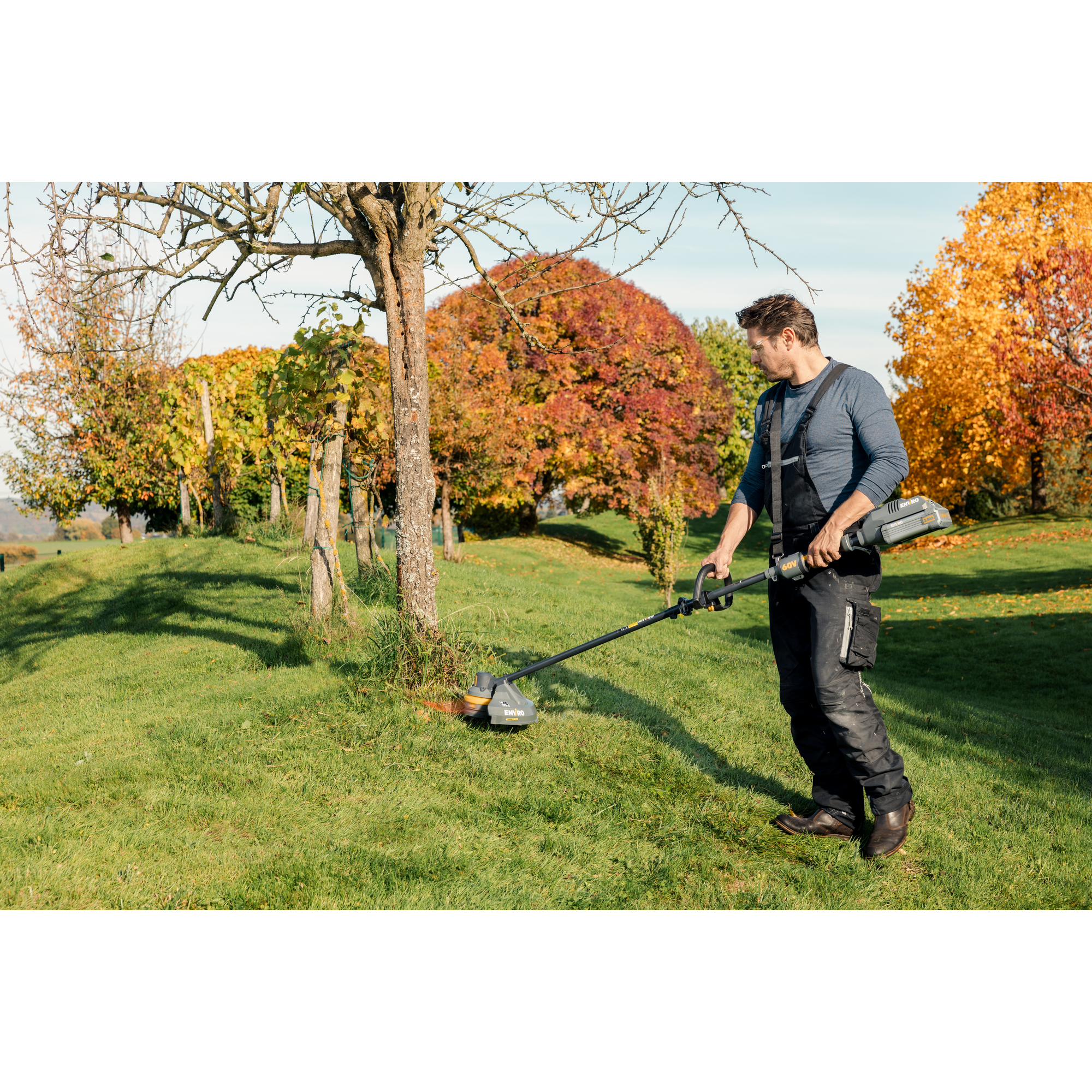 Akku-Rasentrimmer 'Enviro EG161.9' ohne Akku und Ladegerät