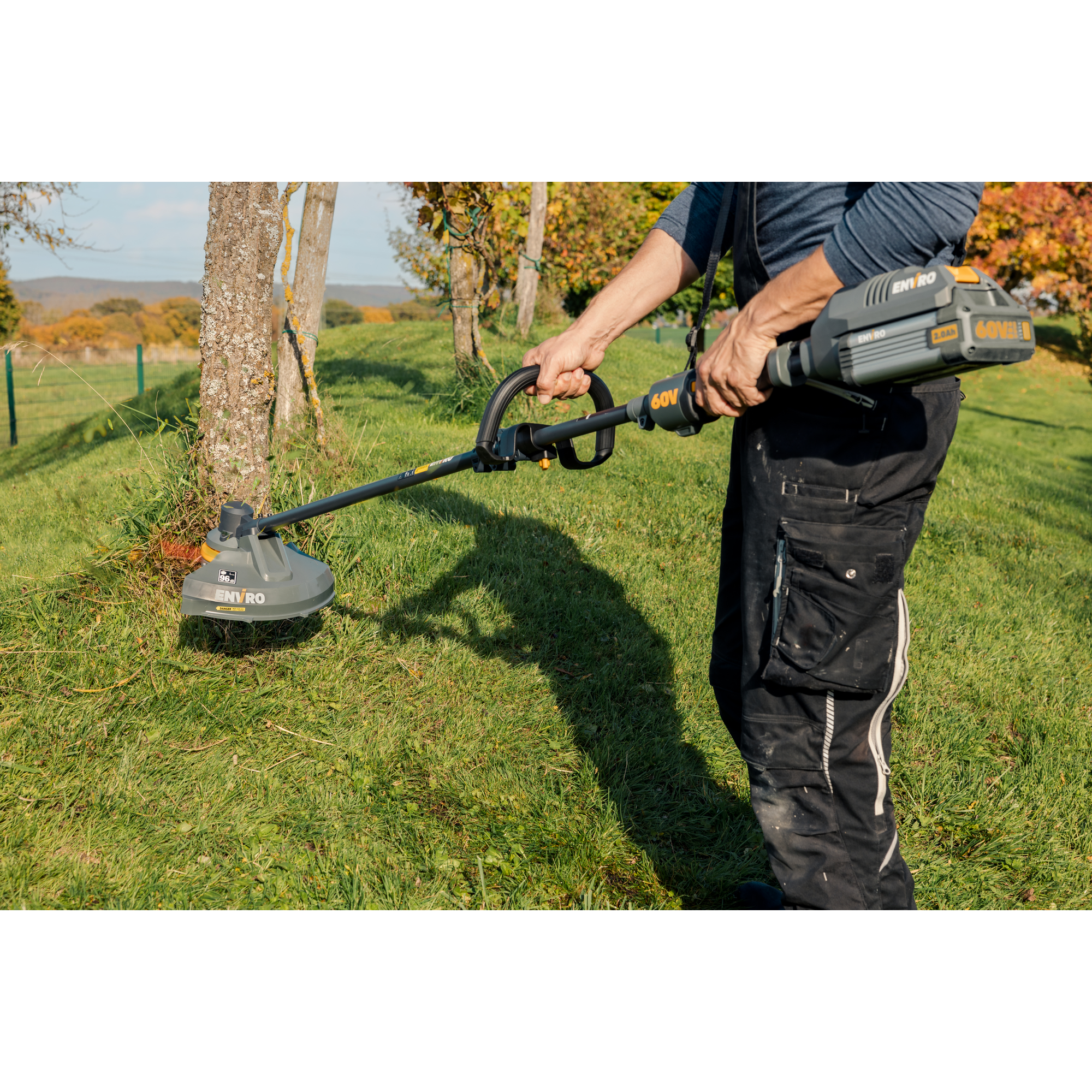 Akku-Rasentrimmer 'Enviro EG161.9' ohne Akku und Ladegerät