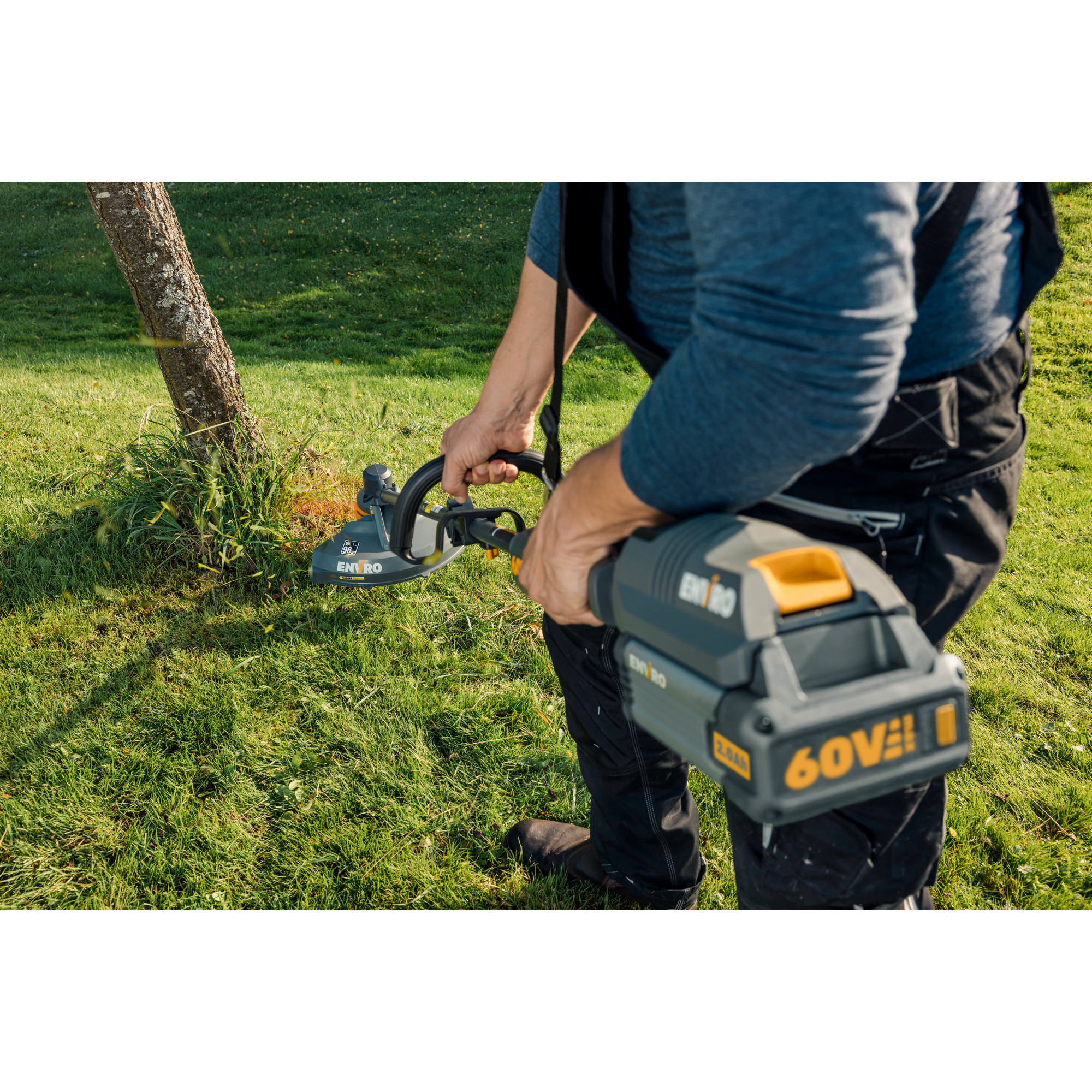 Akku-Rasentrimmer 'Enviro EG161.9' ohne Akku und Ladegerät
