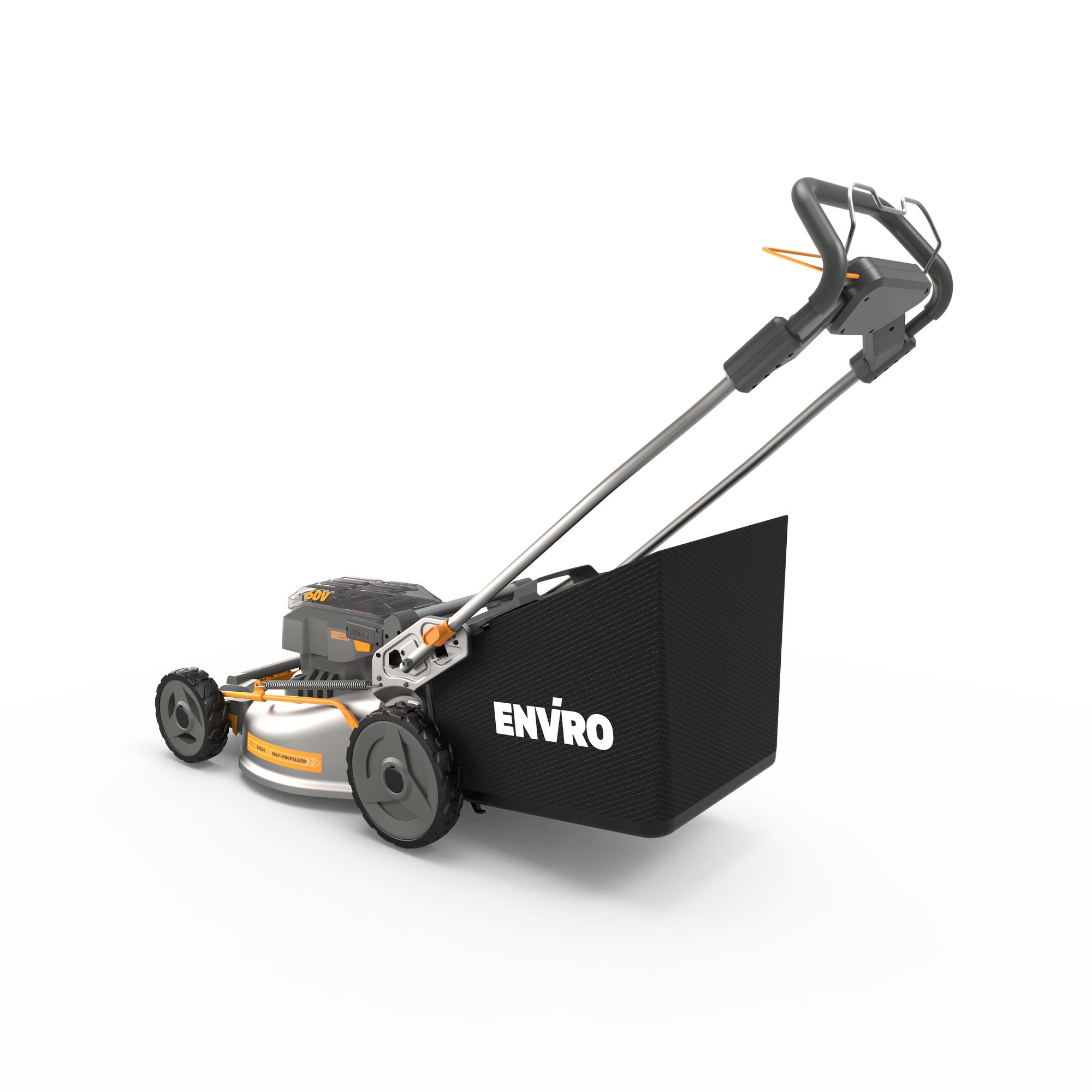 Akku-Rasenmäher 'Enviro EG758' 60 V mit Akku 1000 m²