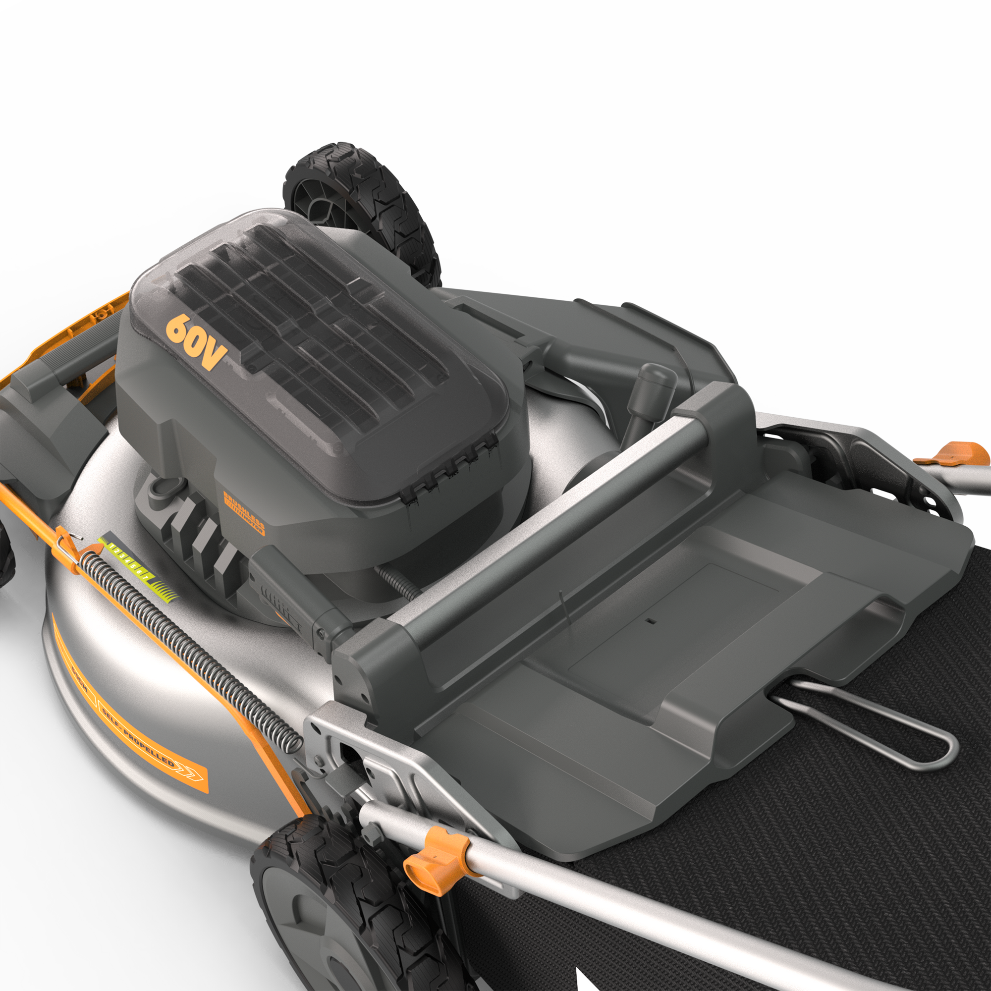 Akku-Rasenmäher 'Enviro EG758' 60 V mit Akku 1000 m²