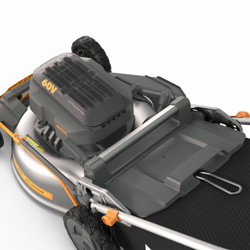 Akku-Rasenmäher 'Enviro EG758' 60 V mit Akku 1000 m²