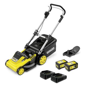 Akku-Rasenmäher 'LMO 5-18 Dual Battery Set' 18 V mit Akku, bis 550 m²