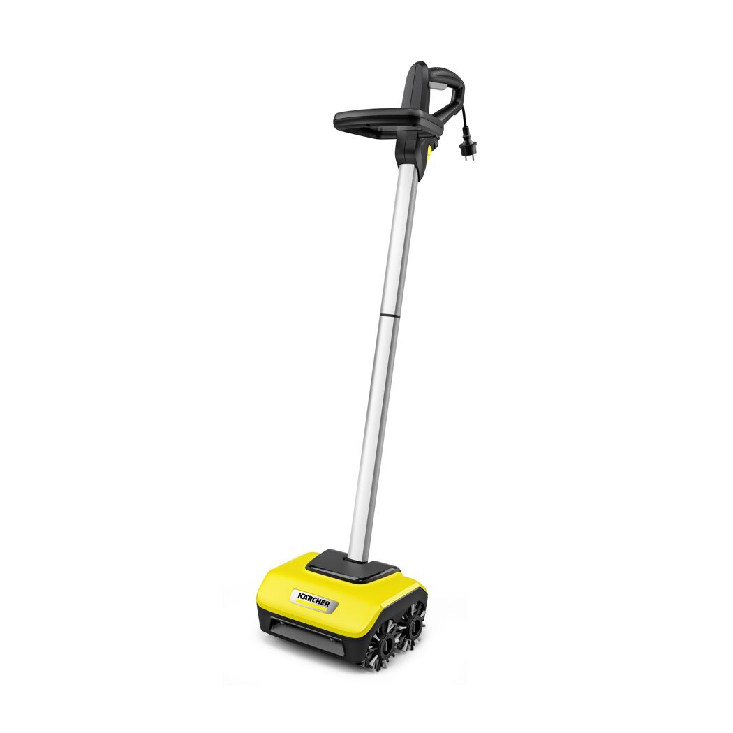 Elektrischer Terrassenreiniger mit Stiel