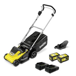 Akku-Rasenmäher 'LMO 4-18 Dual Battery Set' 18 V mit Akku, bis 450 m²