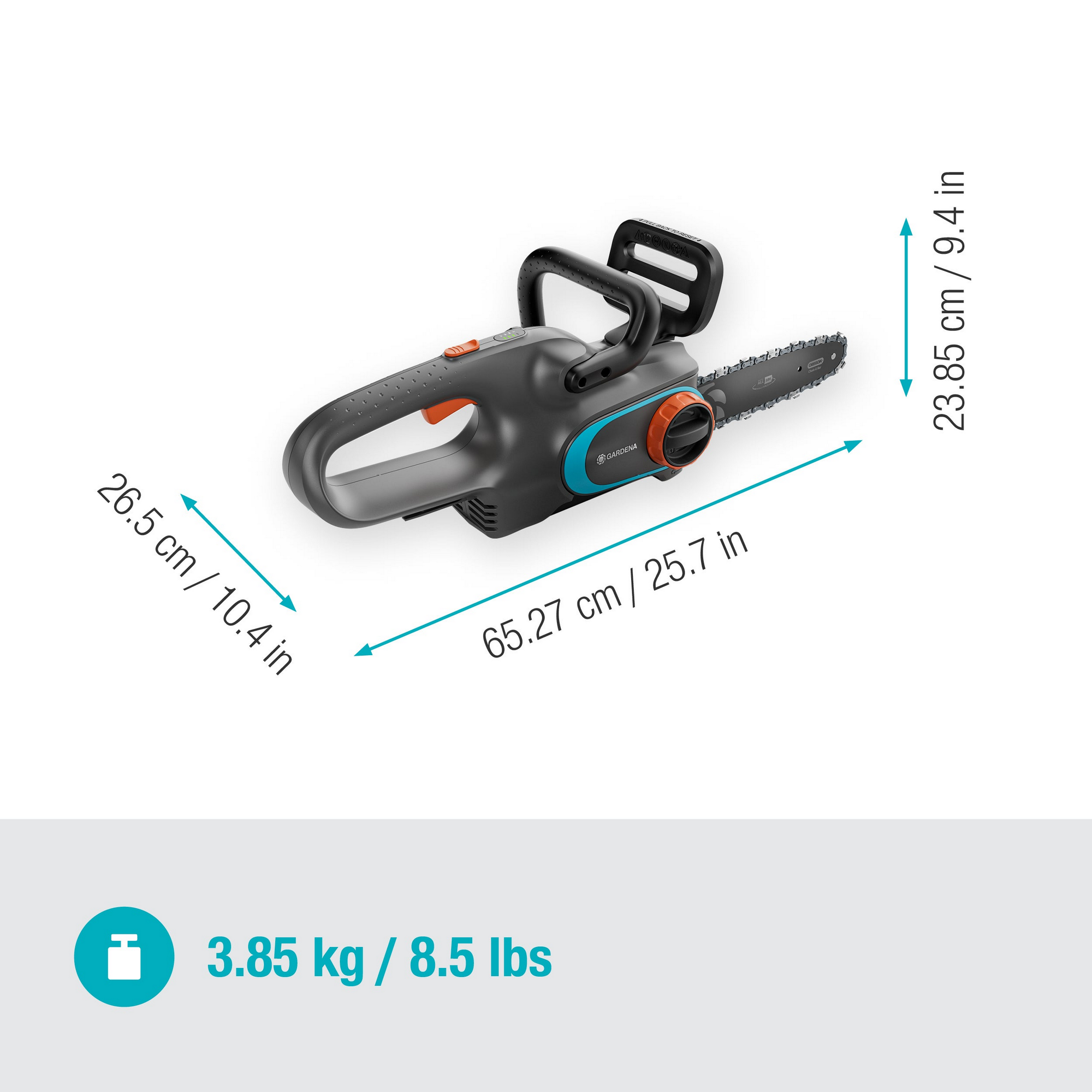 Akku-Kettensäge 'PowerSaw 250/18V' ohne Akku 18 V + product picture