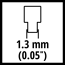 Kettensägen-Ersatzkette 35 cm 1,3 52T 3/8"