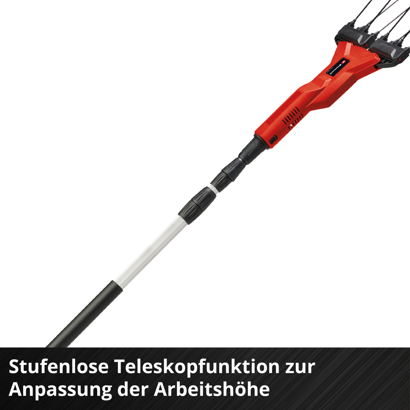 Teleskopierbarer Akku-Obstrüttler