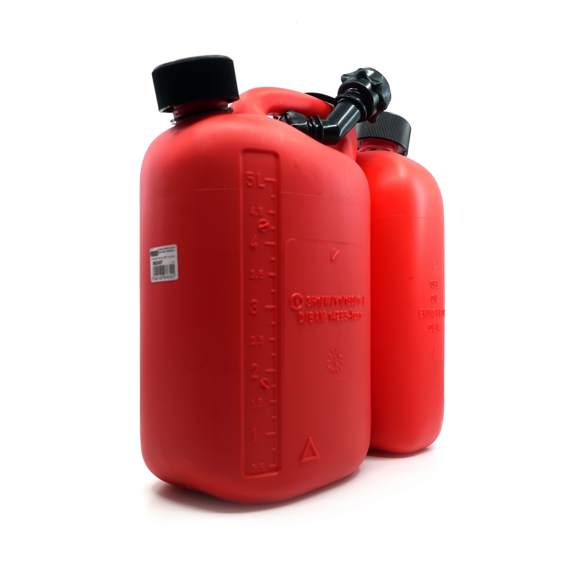 Roter Doppelkanister 3/5 L